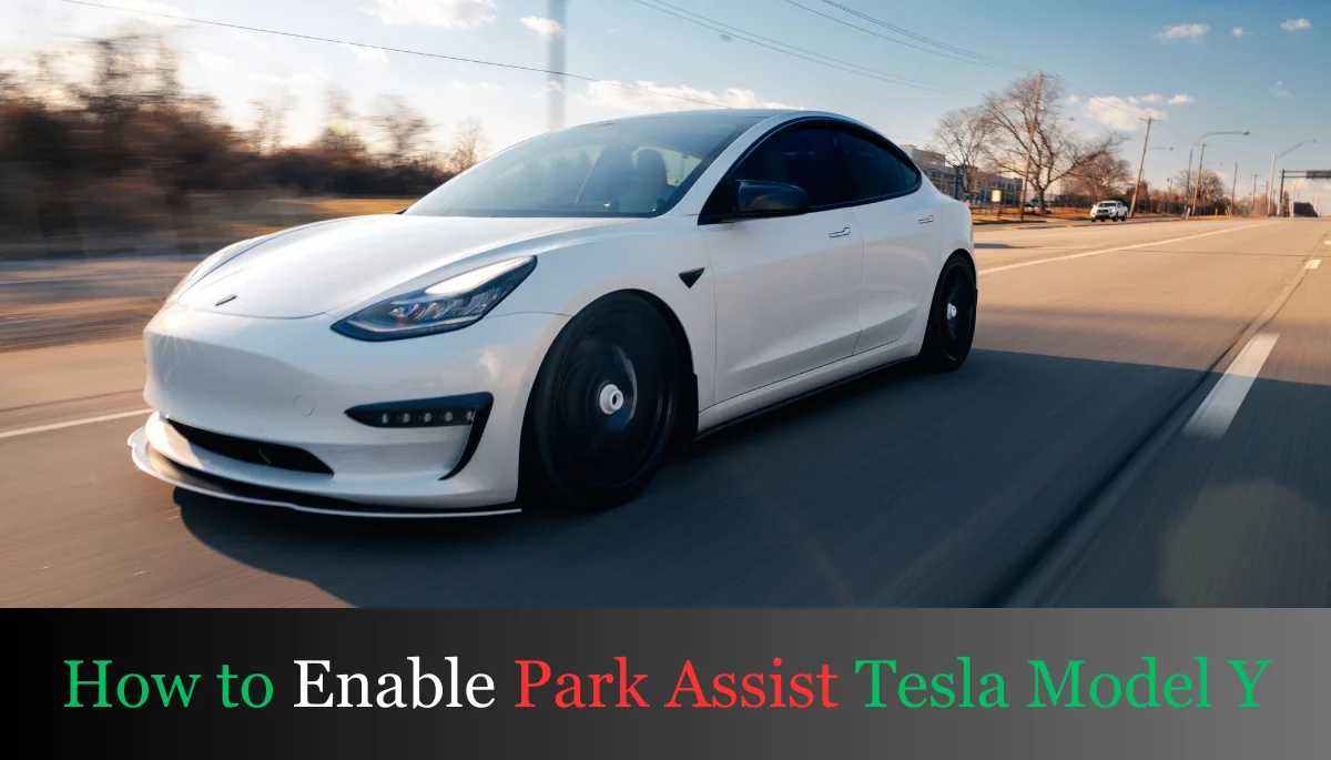 How to Enable Park Assist Tesla Model Y