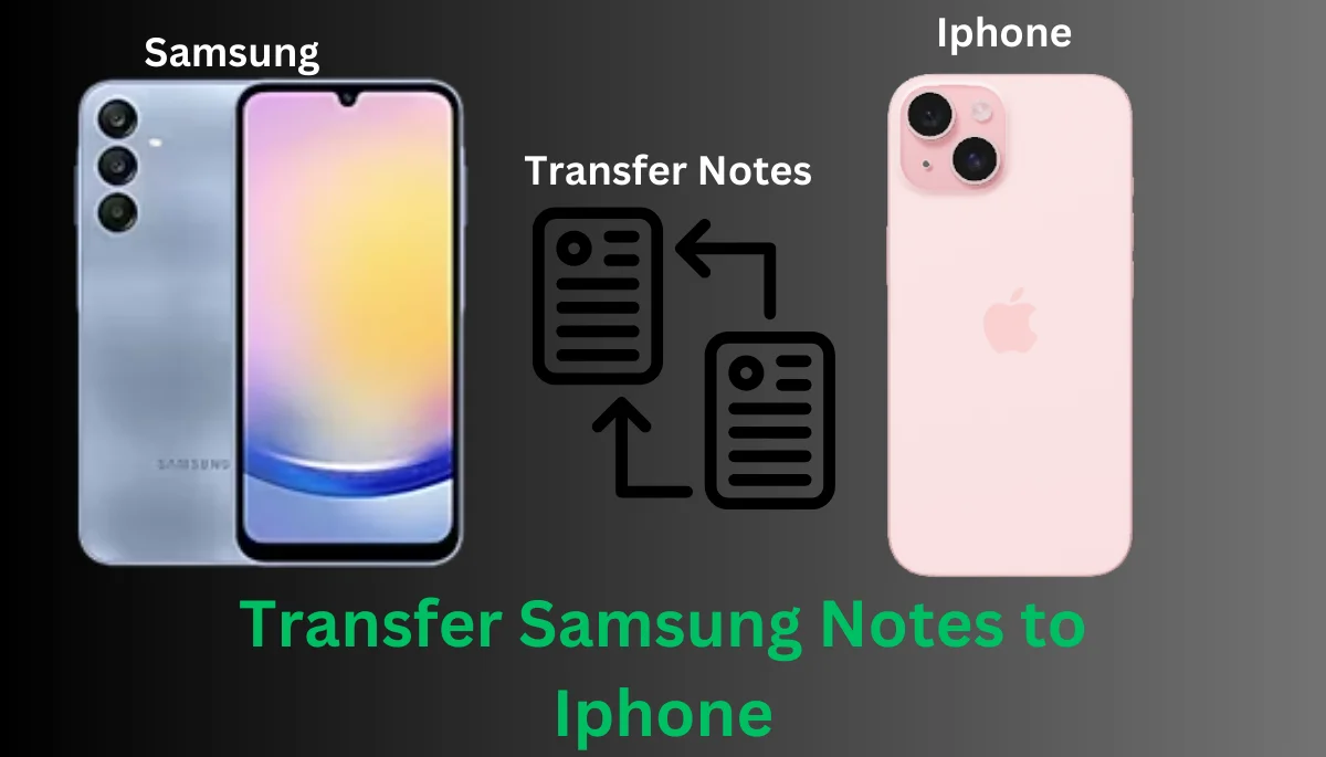 Transfer samsung notes to iphone